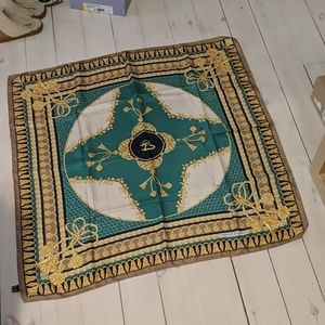 Auth Balmain Vintage Silk Scarf